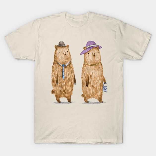 Bear Couple T-Shirt by Sophie Corrigan